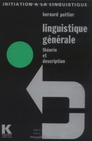 Couverture : Linguistique générale