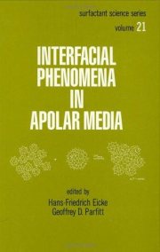 Couverture : Interfacial phenomena in apolar media