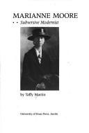 Couverture : Marianne Moore, subversive modernist