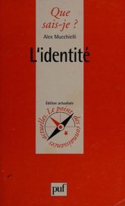Couverture : L' identité