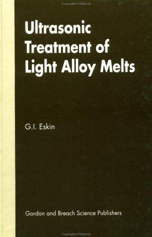 Couverture : Ultrasonic treatment of light alloy melts
