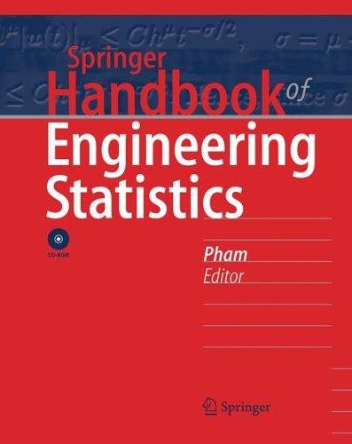 Couverture : Springer Handbook of Engineering Statistics
