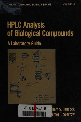 Couverture : HPLC analysis of biological compounds