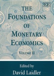 Couverture : The Foundations of Monetary Economics (Elgar Mini Series)