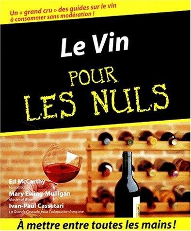 Couverture : Le Vin pour les nuls