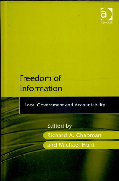Couverture : Freedom of information