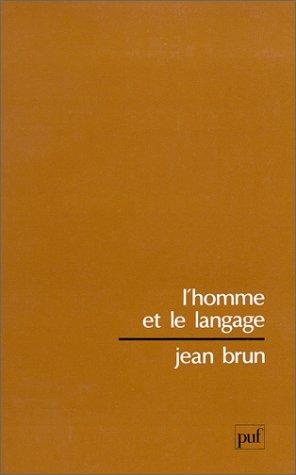 Couverture : L' homme et le langage
