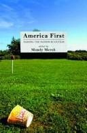 Couverture : America first