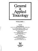 Couverture : General and Applied Toxicology