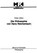 Couverture : Die Philosophie von Hans Reichenbach