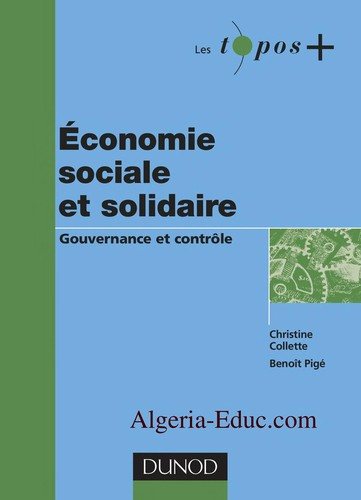 Couverture : Économie sociale et solidaire