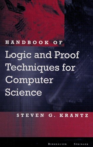 Couverture : Handbook of logic and proof techniques for computer science