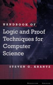 Couverture : Handbook of logic and proof techniques for computer science