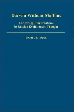 Couverture : Darwin without Malthus