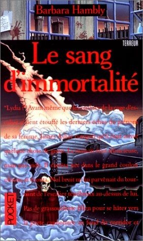 Couverture : Le sang d'immortalité
