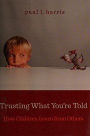 Couverture : Trusting What You're Told