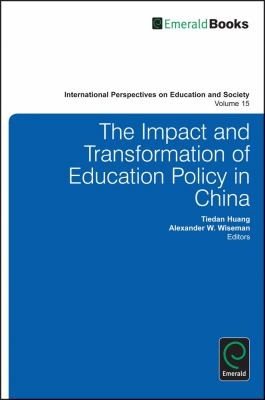 Couverture : The Impact And Transformation Of Education Policy In China