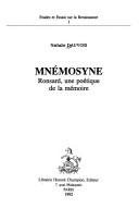 Couverture : Mnémosyne