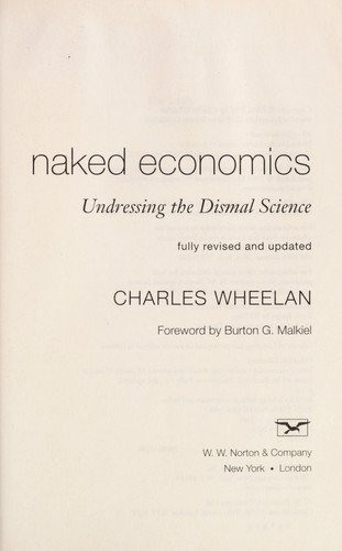 Couverture : Naked economics