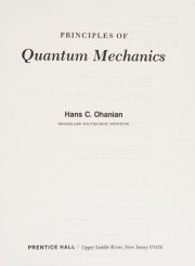 Couverture : Principles of quantum mechanics