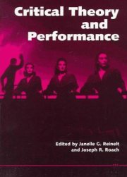 Couverture : Critical theory and performance