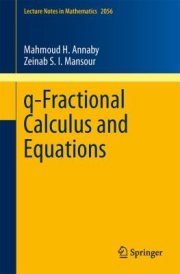 Couverture : q-Fractional Calculus and Equations