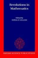 Couverture : Revolutions in mathematics