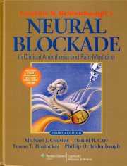 Couverture : Cousins and Bridenbaugh's neural blockade