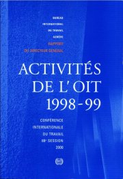 Couverture : Rapport du Directeur général