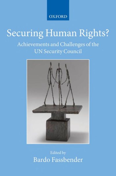 Couverture : Securing human rights