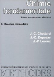 Couverture : Structure moléculaire