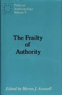 Couverture : The Frailty of authority