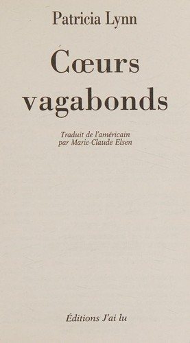 Couverture : Coeurs vagabonds