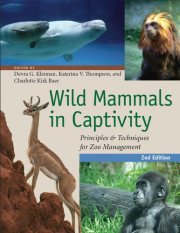 Couverture : Wild mammals in captivity