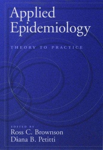 Couverture : Applied epidemiology