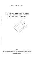 Couverture : Das Problem des Bösen in der Theologie