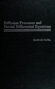 Couverture : Diffusion processes and partial differential equations