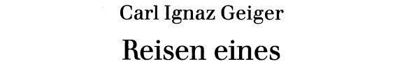 Couverture : Reisen eines Erdbewohners