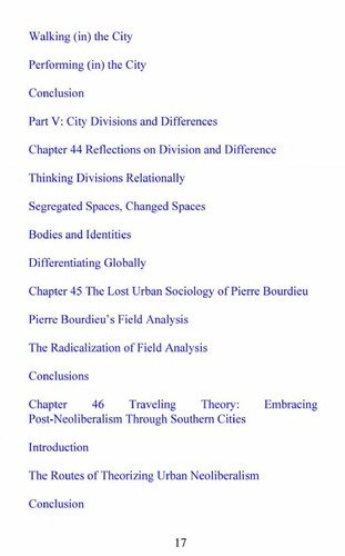 Couverture : The new Blackwell companion to the city