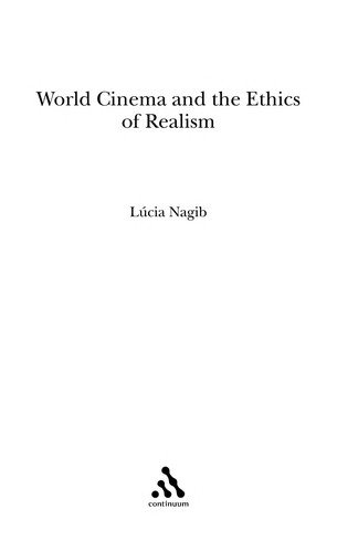 Couverture : World cinema and the ethics of realism