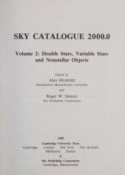 Couverture : Sky catalogue 2000.0.