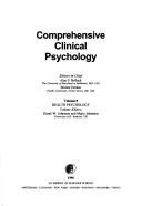 Couverture : Comprehensive clinical psychology