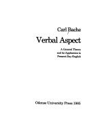 Couverture : Verbal aspect