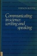 Couverture : Communicating in science