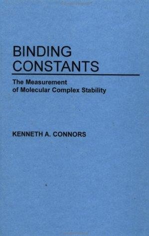 Couverture : Binding constants