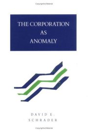 Couverture : The corporation as anomaly