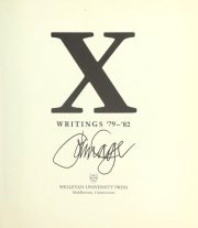 Couverture : X
