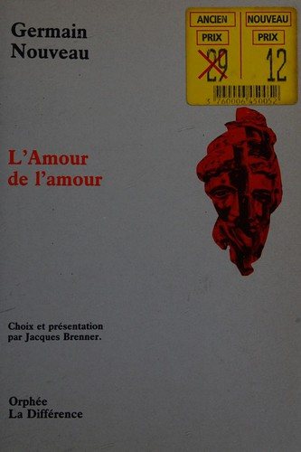 Couverture : L'Amour de l'amour