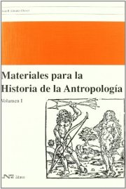 Couverture : Materiales para la historia de la Antropología 1
