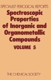 Couverture : Spectroscopic Properties of Inorganic and Organometallic Compounds (Specialist Periodical Reports)